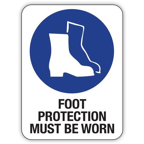 Foot Protection Must Be Worn Signs Safety Signs Australia