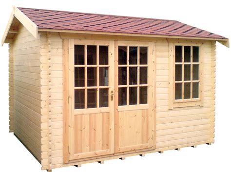 14x46 custom log a frame cabin. Haydock Garden Buildings, Log Cabins, Sheds, Summer Houses