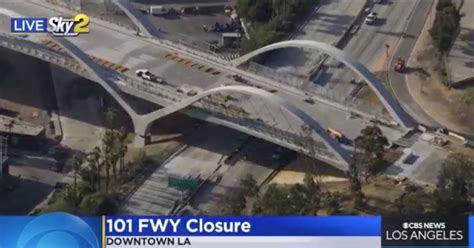 101 Freeway In Downtown Los Angeles Reopens After 24 Hour Closure For