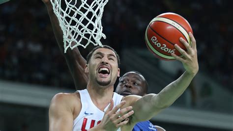 Basketball first featured in the olympic games st. U.S. men's basketball hangs on to defeat France at Rio ...