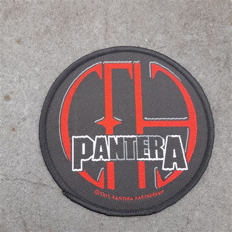 Pantera Pantera Patch Patch Patches Metal Metal Etsy