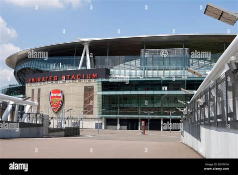 Arsenal Football Club Emirates Stadium Highbury London England Stock