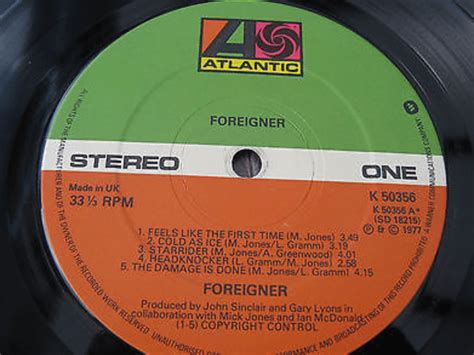 Today Foreigner Released Their Self Titled Debut Album Landt World