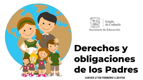 Derechos Y Obligaciones De Los Padres Youtube