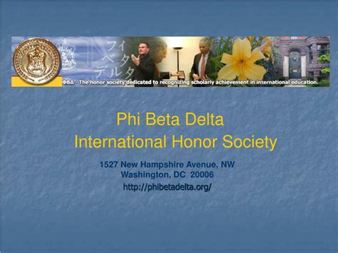 Ppt Phi Beta Delta Powerpoint Presentation Free Download Id5797709