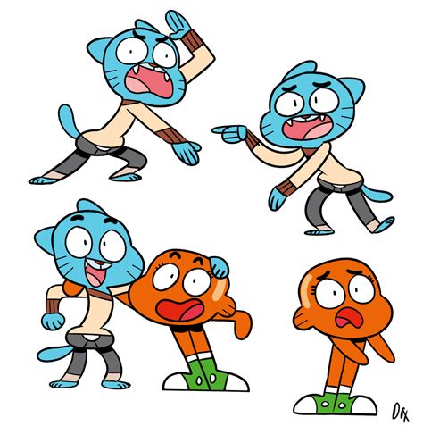 Gumball And Darwin By Icedax On Deviantart