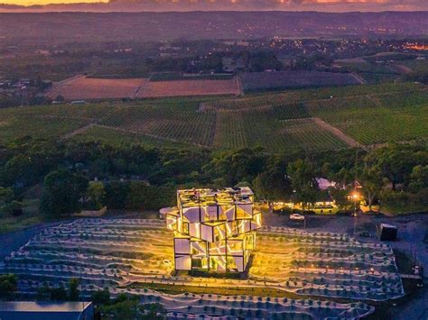 South Australia Wineries Penfolds Lot 100 Darenberg Cube Escape