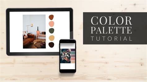 How To Create Color Palettes Youtube