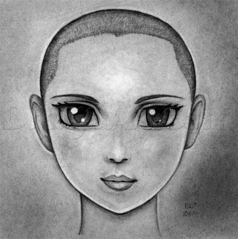 How To Draw Pencil Sketches Of Faces Pdf Sketch Drawing Idea