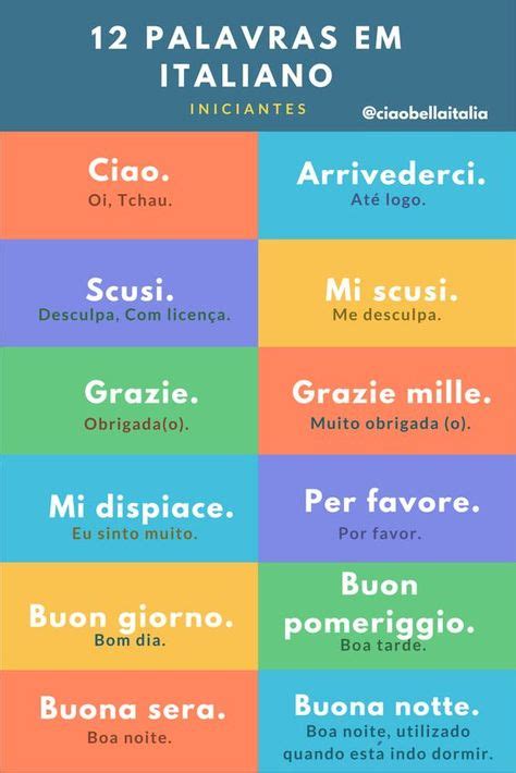 7 Mejores Imágenes De Italiano Vocabulario Italiano Aprender