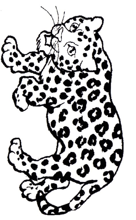 Jaguar Coloring Page Animals Town Animal Color Sheets Jaguar Picture