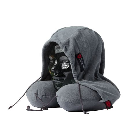 Hooded Travel Pillow Black Grand Trunk Touch Of Modern