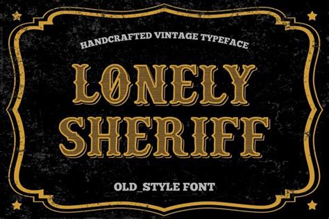 Vertically Striped Vintage Typeface Stunning Display Fonts ~ Creative