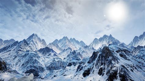 4k Snow Mountain Wallpapers Top Free 4k Snow Mountain Backgrounds