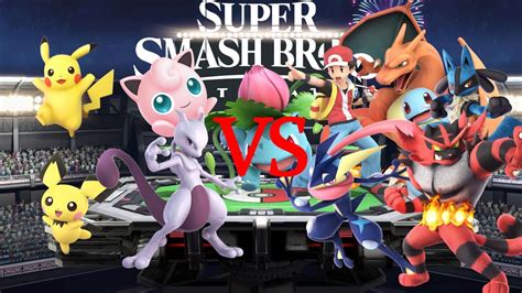 Super Smash Bros Ultimate Epic Pokemon Battle Youtube