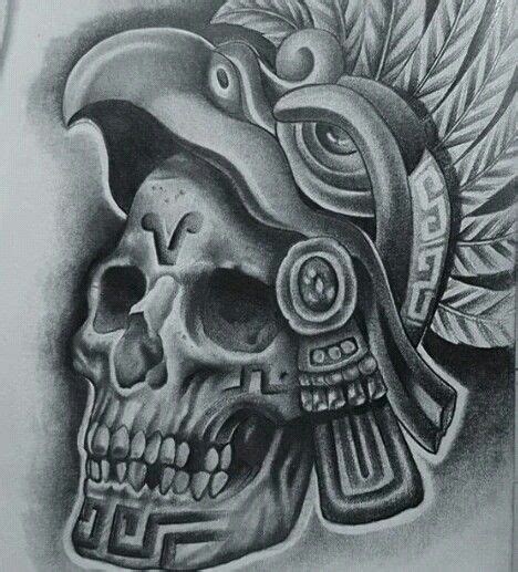discover 65 aztec skull tattoo drawings super hot in cdgdbentre