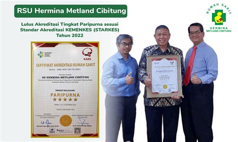 Hermina Hospitals | Akreditasi Paripurna RS Hermina Metland Cibitung