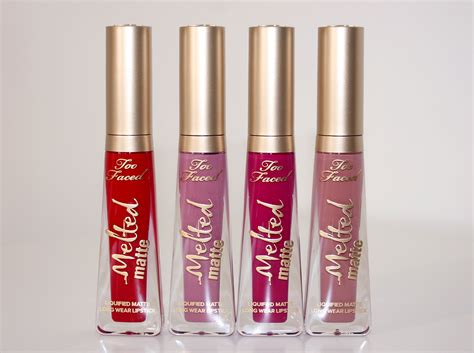 Maybe you would like to learn more about one of these? Pin on Too Faced Melted Matte Liquified Long Wear Matte ...