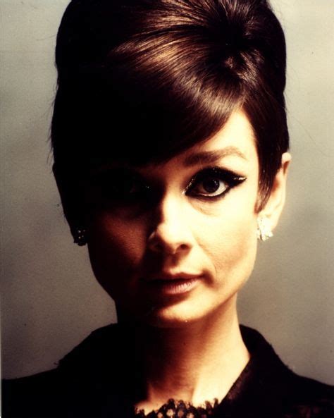 Isnt This 1960s Portrait Of Audrey Hepburn Fantastic I Adore Her Eye