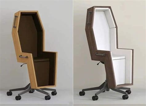 Strange Coffin Office Chairs Are Perfect For Halloween May Not Be