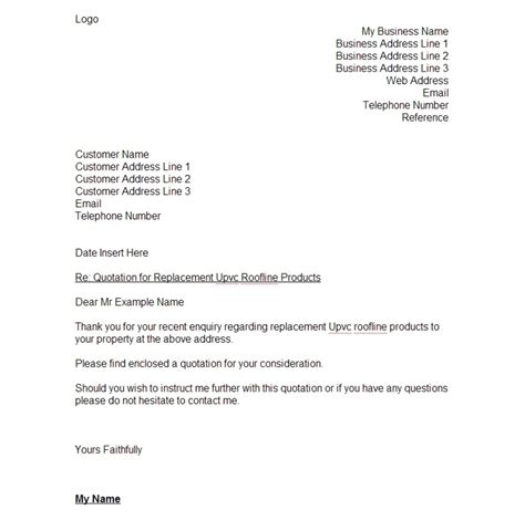 If you now strategy to compose a submission letter, you want to. How to Write a Quotation for a Customer: Sample Template