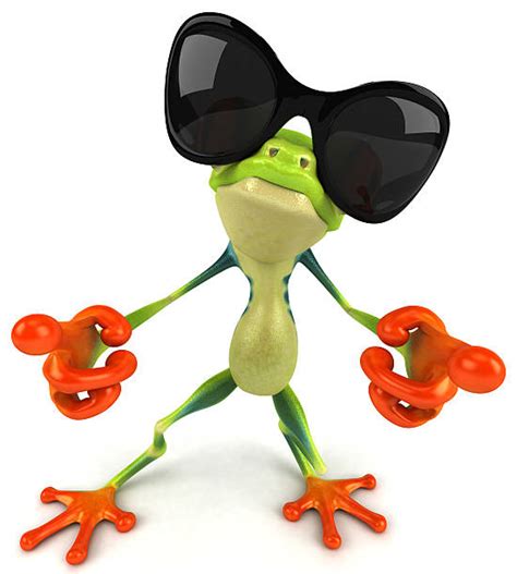 Frog Sunglasses Cool Animal Stock Photos Pictures And Royalty Free