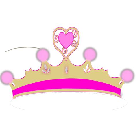 Pink Tilted Tiara Png Svg Clip Art For Web Download Clip Art Png