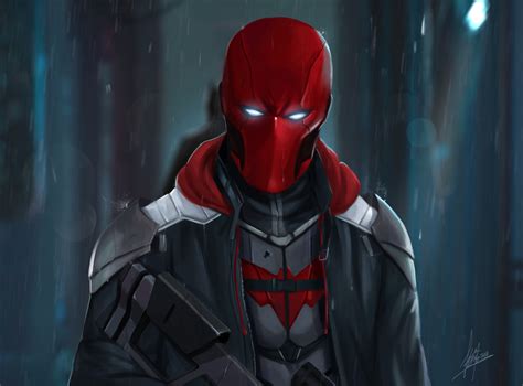 Red Hood Art Hd Superheroes 4k Wallpapers Images Backgrounds