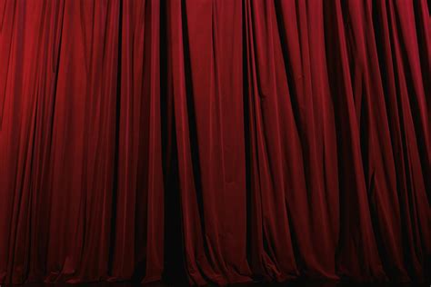Red Curtain On White Wall · Free Stock Photo