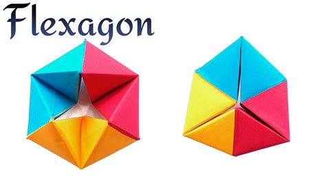 Infinite Rotating Tetrahedron Flexagon Diy Modular Origami Tutorial