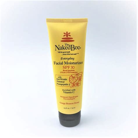 Naked Bee Everyday Facial Moisturizer 25oz Orange Blossom Honey