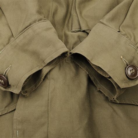 Vintage Us Army M 1943 M43 Field Jacket 1940s Ww2 Era Size 42r Rare