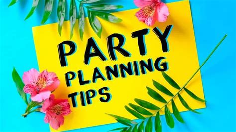 a party planning checklist you can use for any party you are organizing party planning