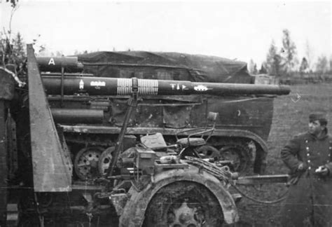 Flak 36 88 Mm Gun And Halftrack World War Photos