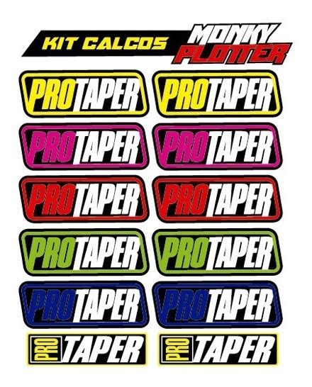 Calcos Stickers Protaper Vol 1 Monky Plotter