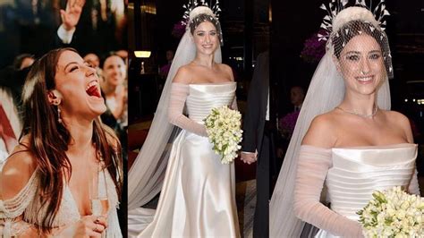 Happiest Moments Of Hazal Kaya Ali Atay S Wedding Ceremony Turkish