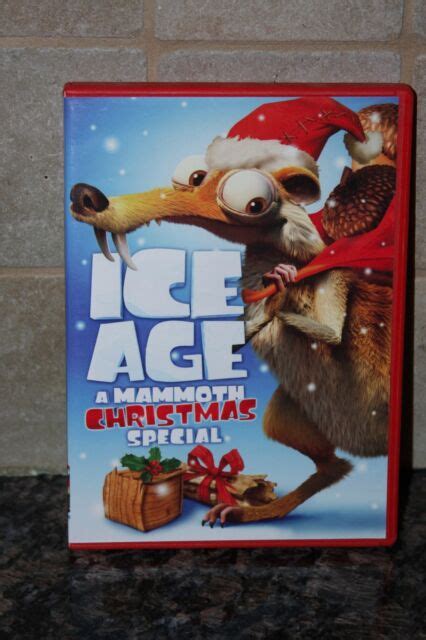 Ice Age A Mammoth Christmas Special Dvd 2011 Ebay