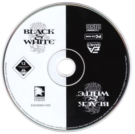 Black And White 2001 Windows Box Cover Art Mobygames