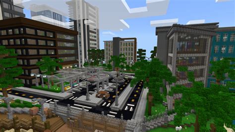 City Survival By Pixelusion Minecraft Marketplace Map Minecraft