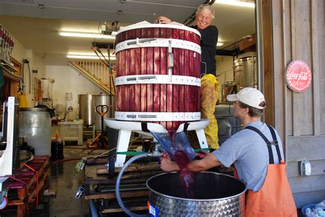 Grandfather Vineyard And Winery Presses Last Ton Of Wine For Season A