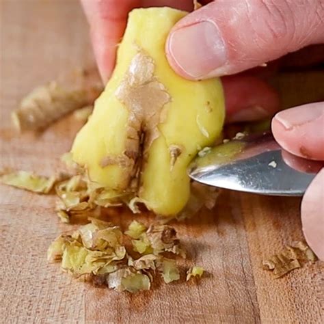 How To Peel Ginger Simple Steps Home Cook Basics