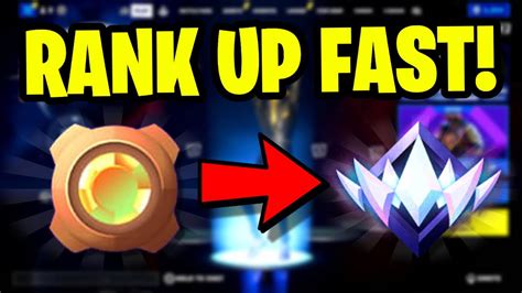 Fastest Way To Rank Up Fast In Fortnite Ranked Reach Unreal Quickly