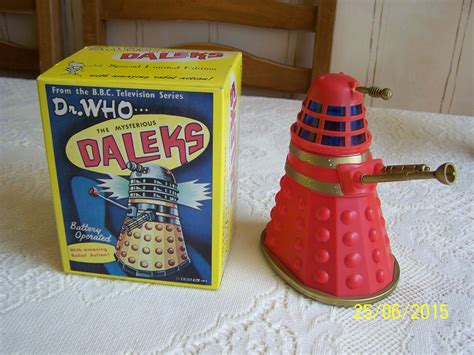 1960s Dapol Toy Dalek Made By Marx Toys Dalek 1960s Toys Classic Toys