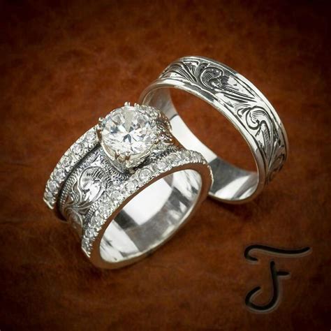 Fanning Jewelry Western Wedding Rings Wedding Jewelry Bridal