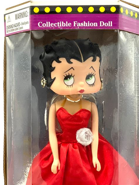 Gorgeous Collectible Vintage Betty Boop Doll Fashion Doll Red Flight