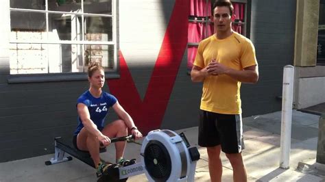 CrossFit Rowing Drill Series Coach Shane Farmer Athlete Jenny LaBaw YouTube