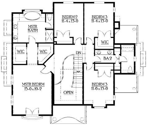 Craftsman Style House Plan 4 Beds 4 Baths 3245 Sqft Plan 132 410