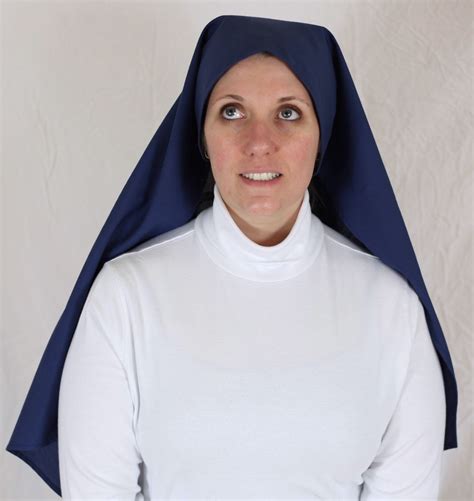 36 Inch Navy Blue Veil Catholic Nun Nuns Habit New Etsy
