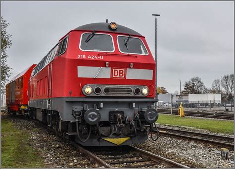 Db 218 424 0 Foto And Bild Industrie Eisenbahn Motive Bilder Auf