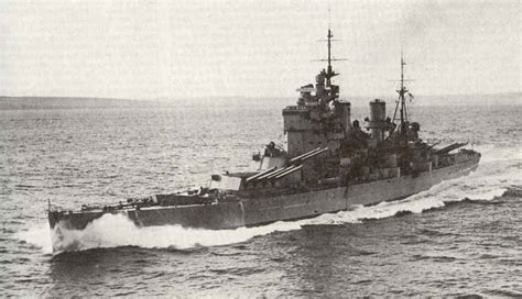 Hms King George V British Royal Navy Ww2 Battleship Class